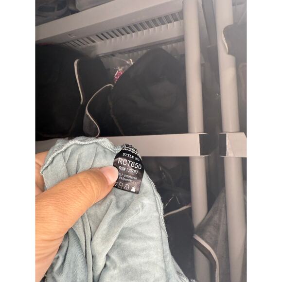 POL Crocheted Long Sleeve Top Women's Size L - Picture 3 of 4